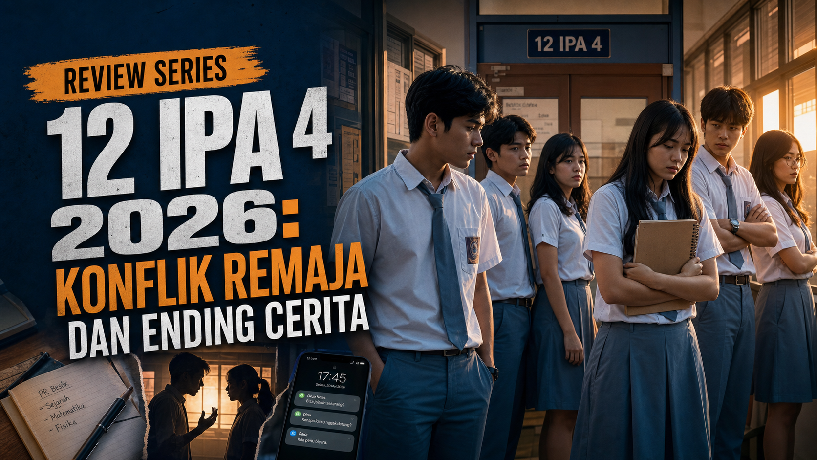 12ipa4 - Review Series 12 IPA 4 2026: Konflik Remaja dan Ending Cerita