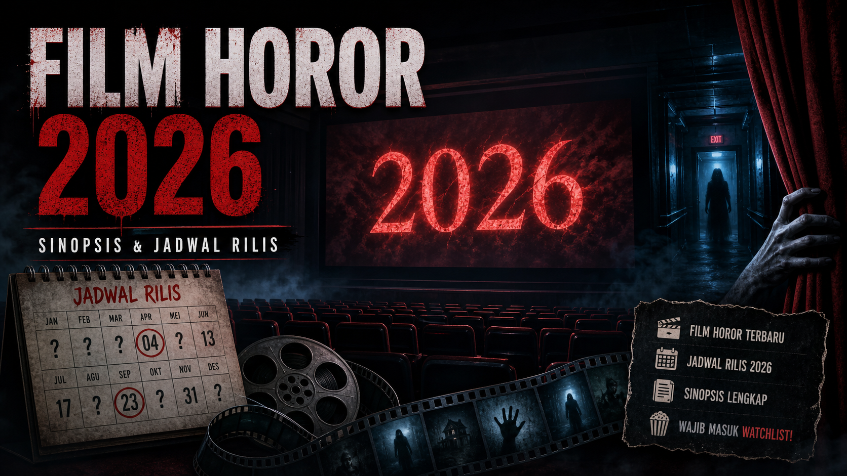 Film Horor 2026 yang Paling Ditunggu: Sinopsis dan Jadwal Rilis - horor