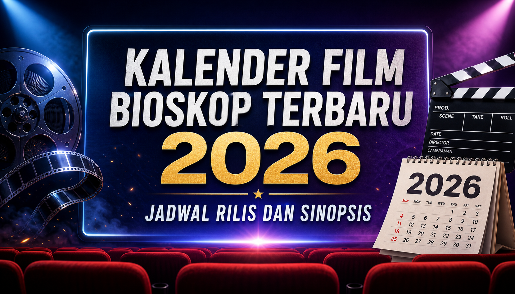 film - Kalender Film Bioskop Terbaru 2026: Jadwal Rilis dan Sinopsis