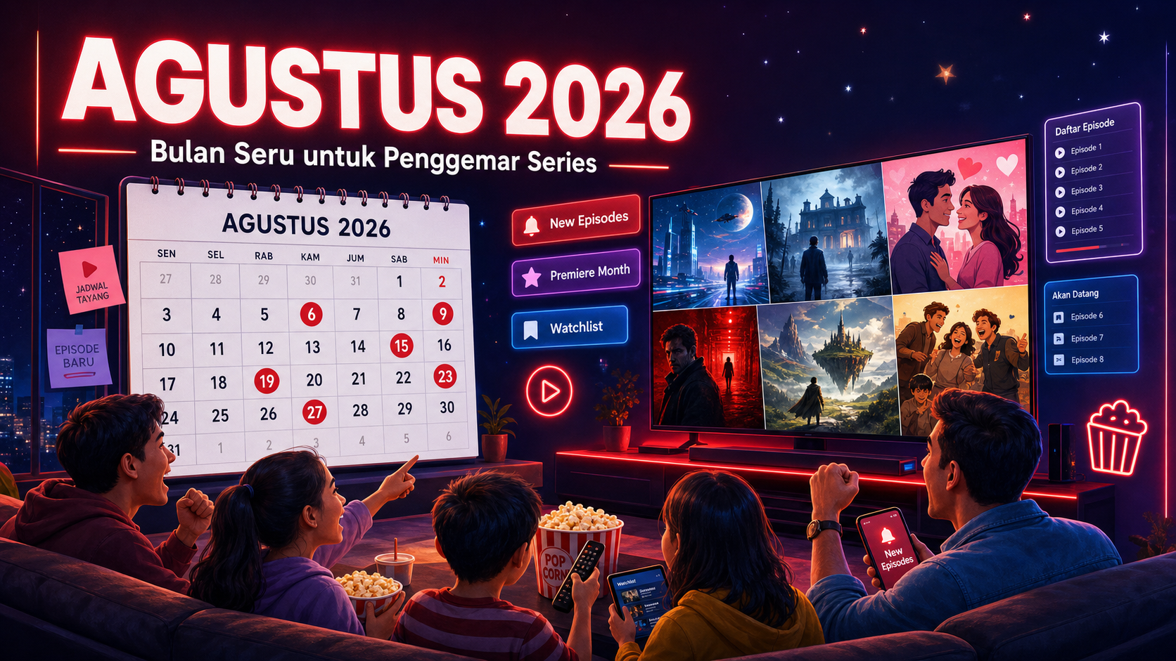 Kenapa Agustus 2026 Jadi Bulan Menarik untuk Penggemar Series Netflix? - netflix
