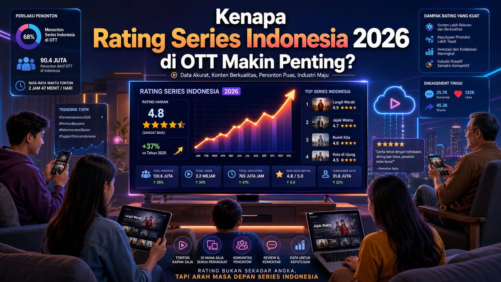 Kenapa Rating Series Indonesia 2026 di OTT Makin Penting? - series
