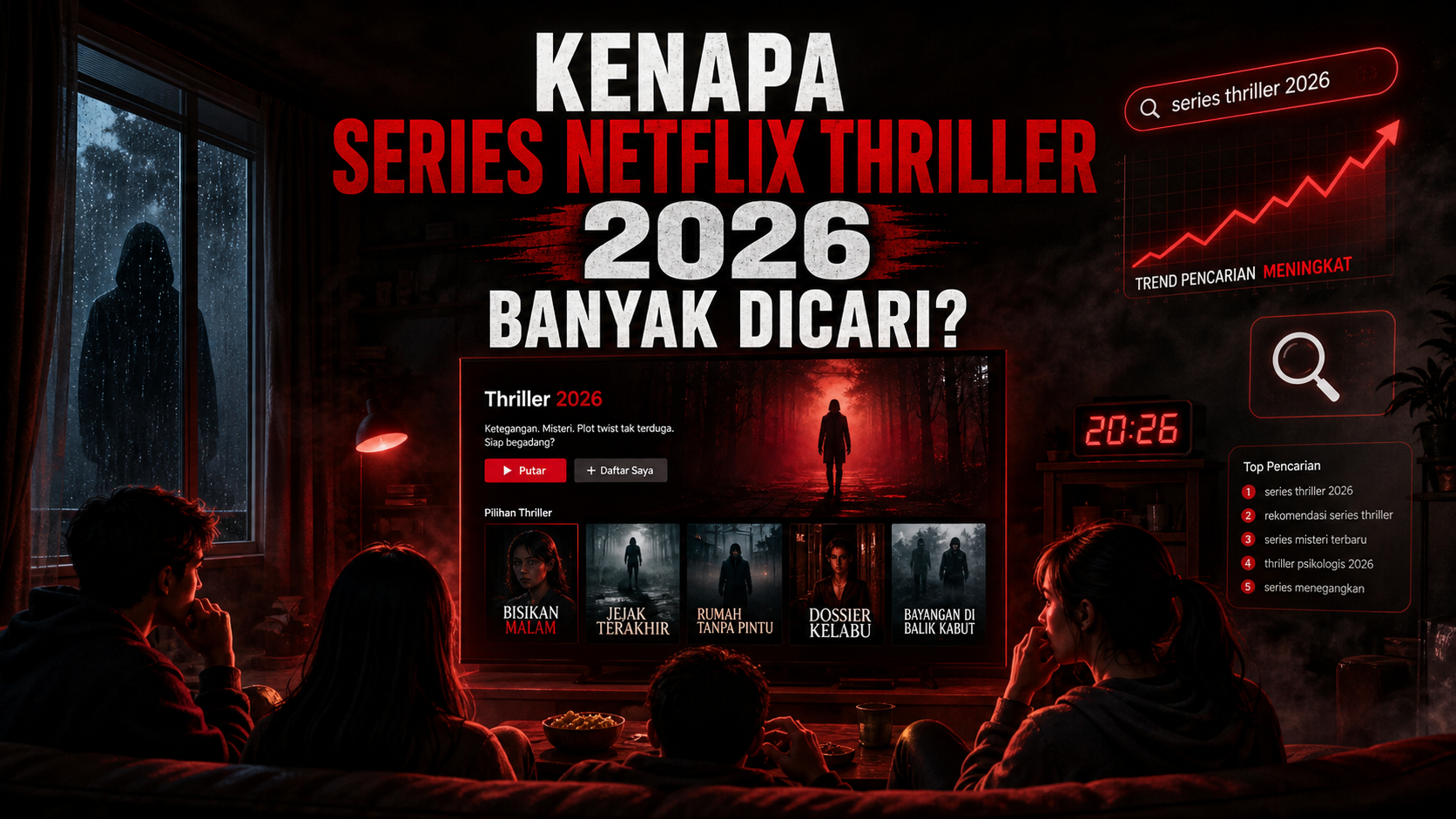Kenapa Series Netflix Thriller 2026 Banyak Dicari? - netflix