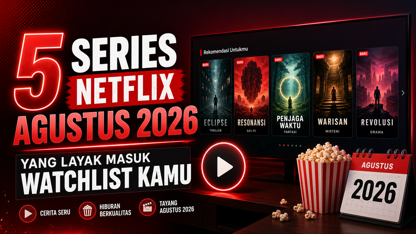 netflix - 5 Series Netflix Agustus 2026 yang Layak Masuk Watchlist Kamu