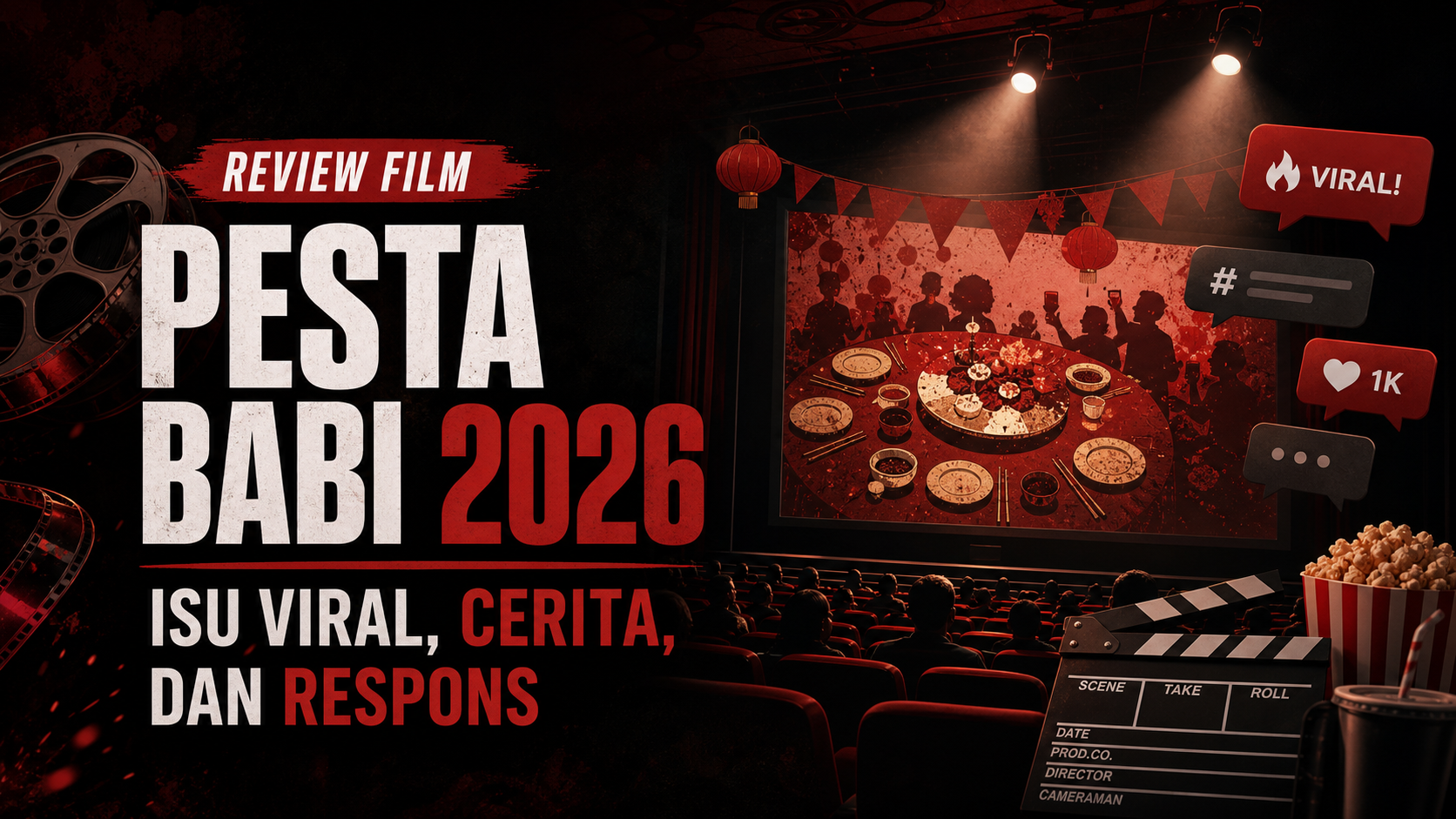 pesta - Review Film Pesta Babi 2026: Isu Viral, Cerita, dan Respons