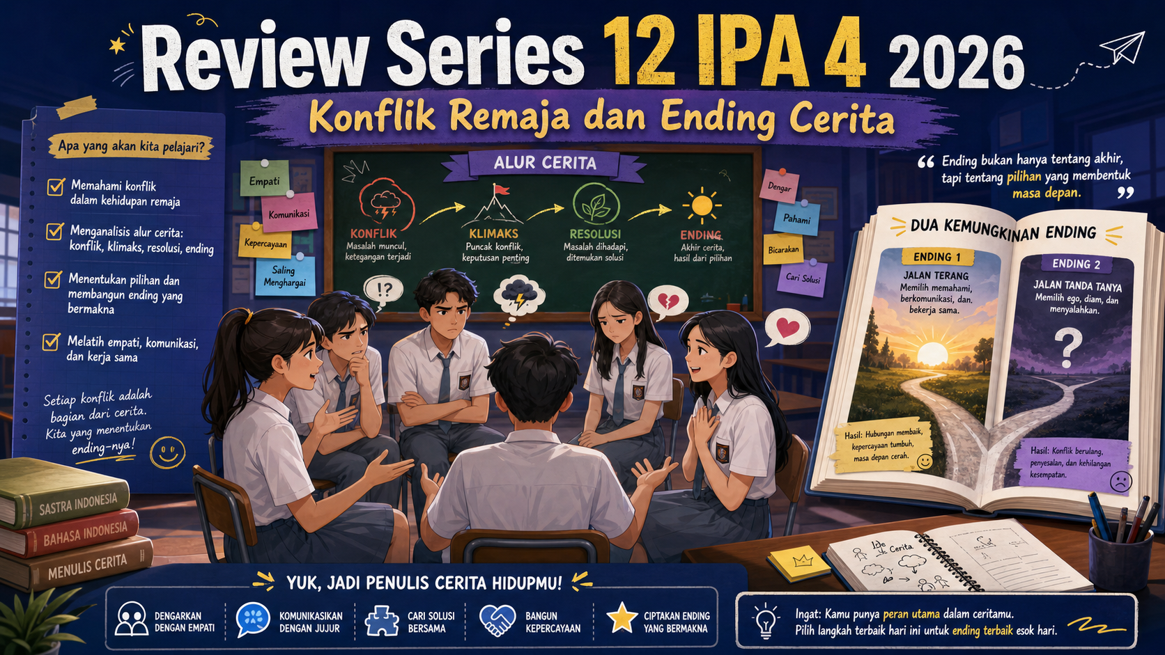 Review Series 12 IPA 4 2026: Konflik Remaja dan Ending Cerita - 12ipa4