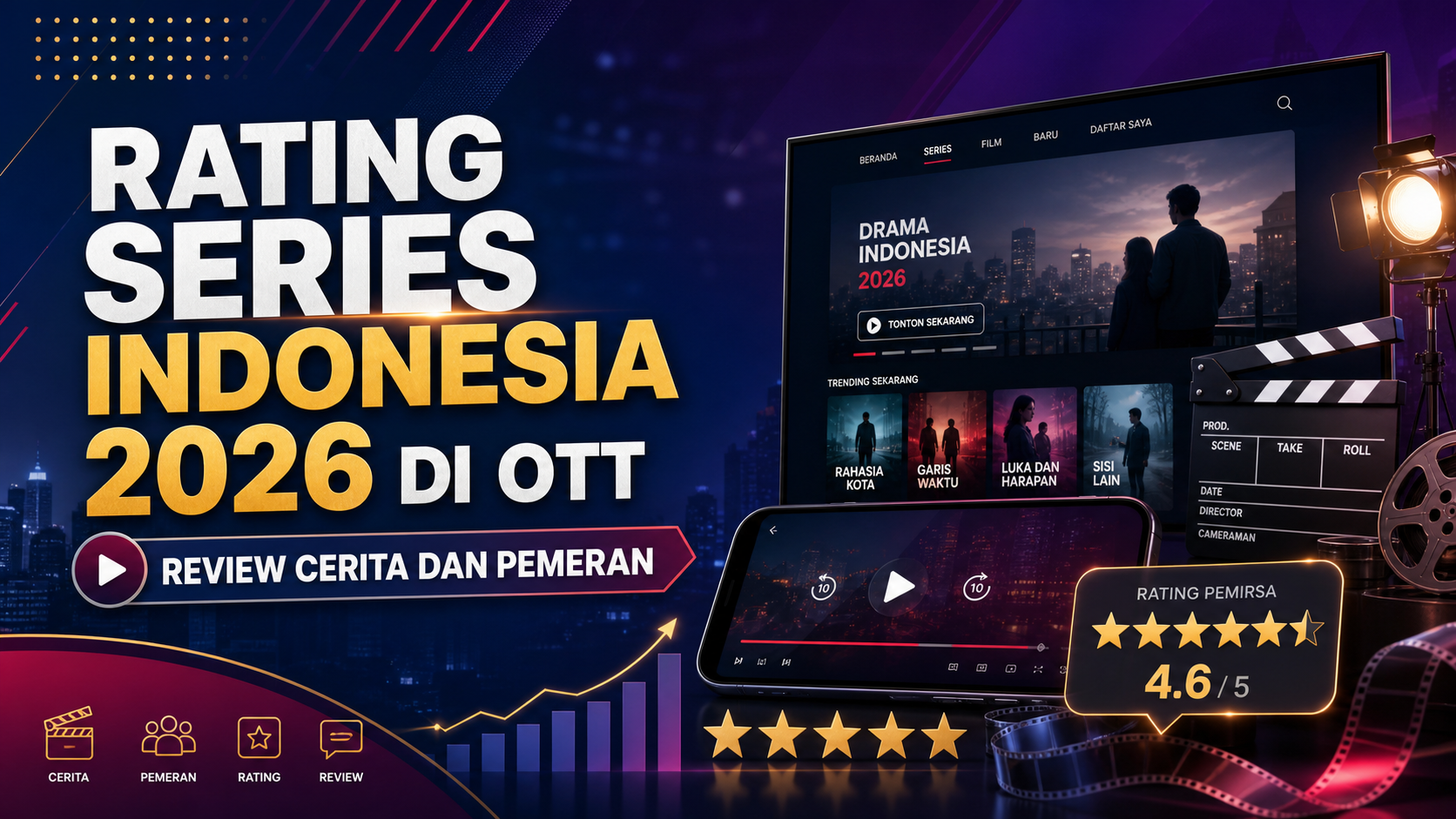 series - Rating Series Indonesia 2026 di OTT: Review Cerita dan Pemeran