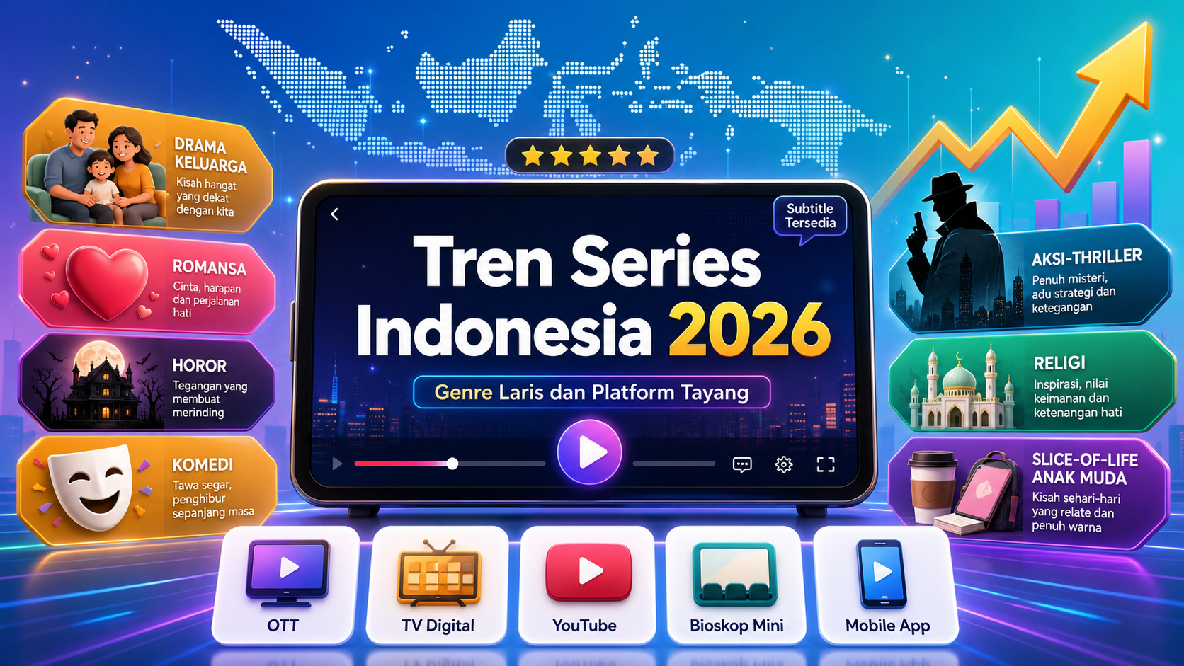 Tren Series Indonesia 2026: Genre Laris dan Platform Tayang - series