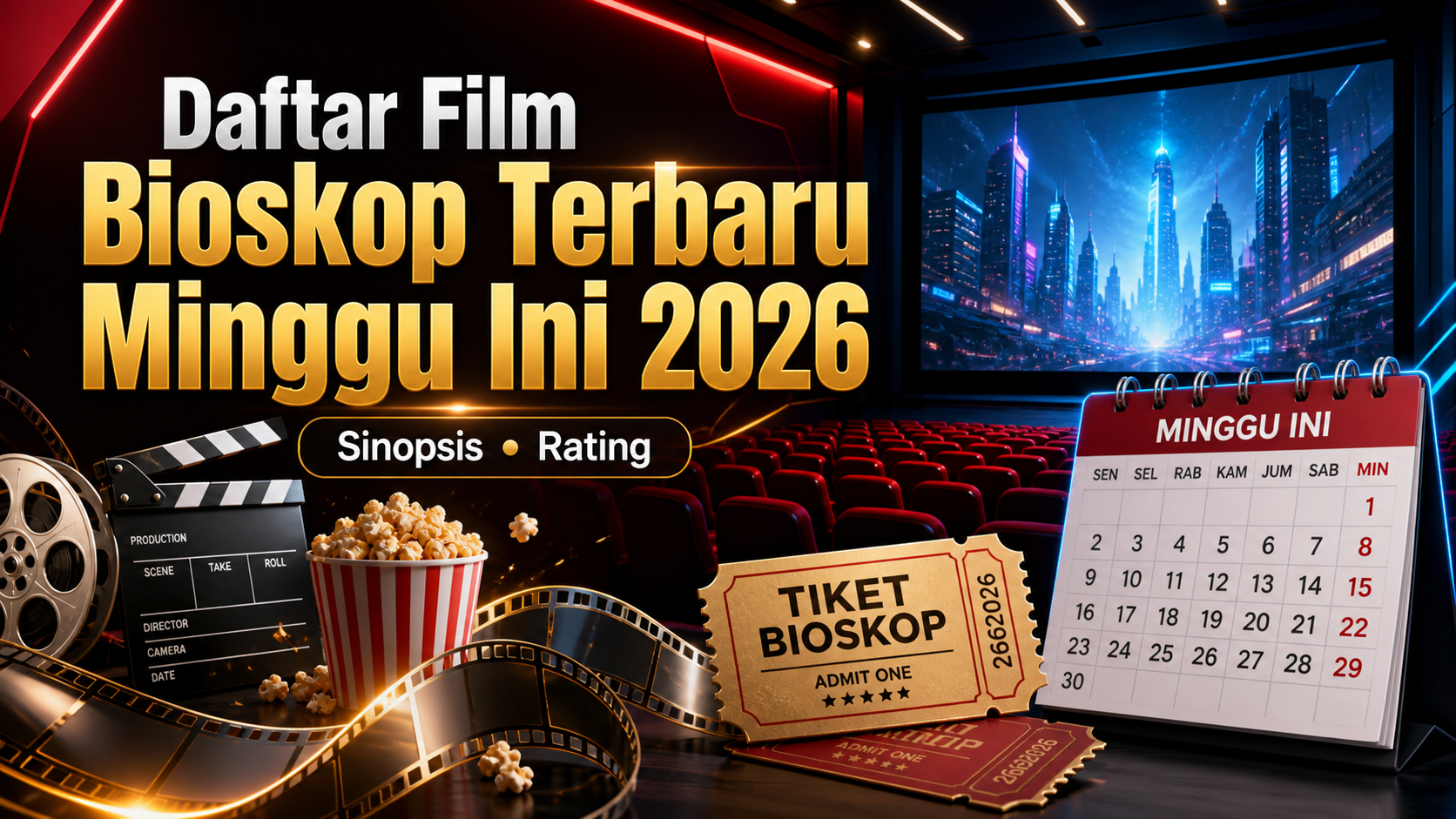 Daftar Film Bioskop Terbaru Minggu Ini 2026: Sinopsis, Rating - film