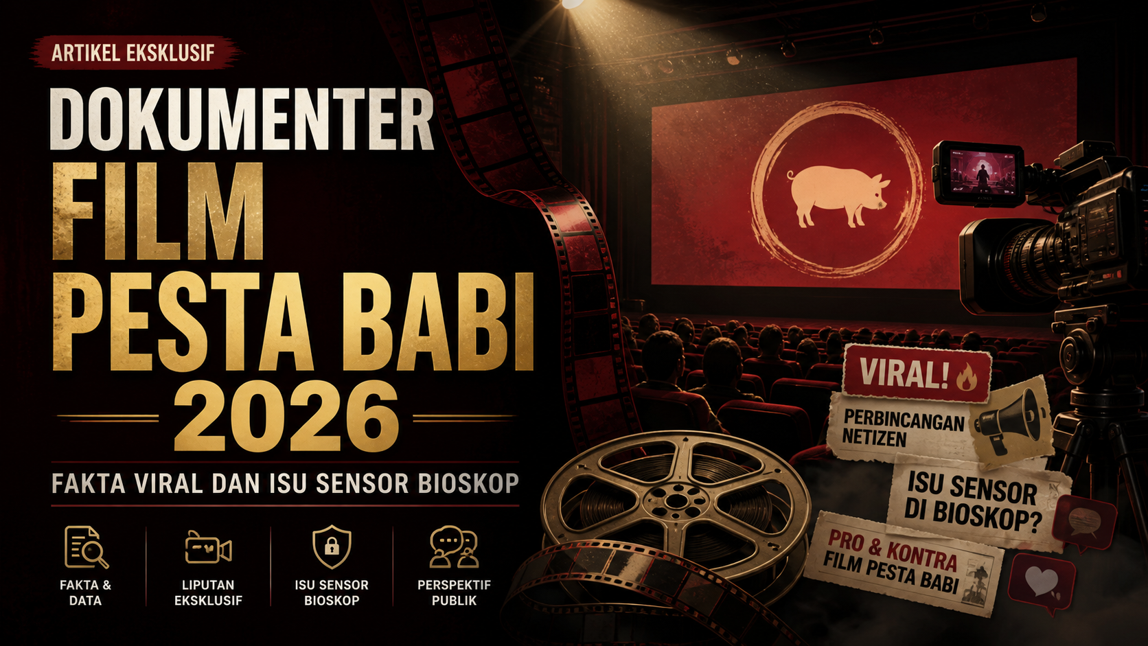 dokumenter - Dokumenter Film Pesta Babi 2026: Fakta Viral dan Isu Sensor Bioskop