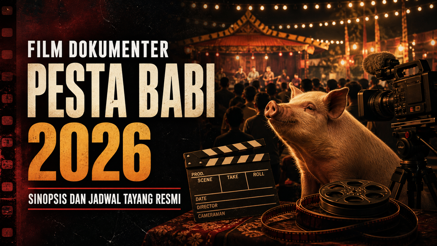 dokumenter - Film Dokumenter Pesta Babi 2026: Sinopsis dan Jadwal Tayang Resmi