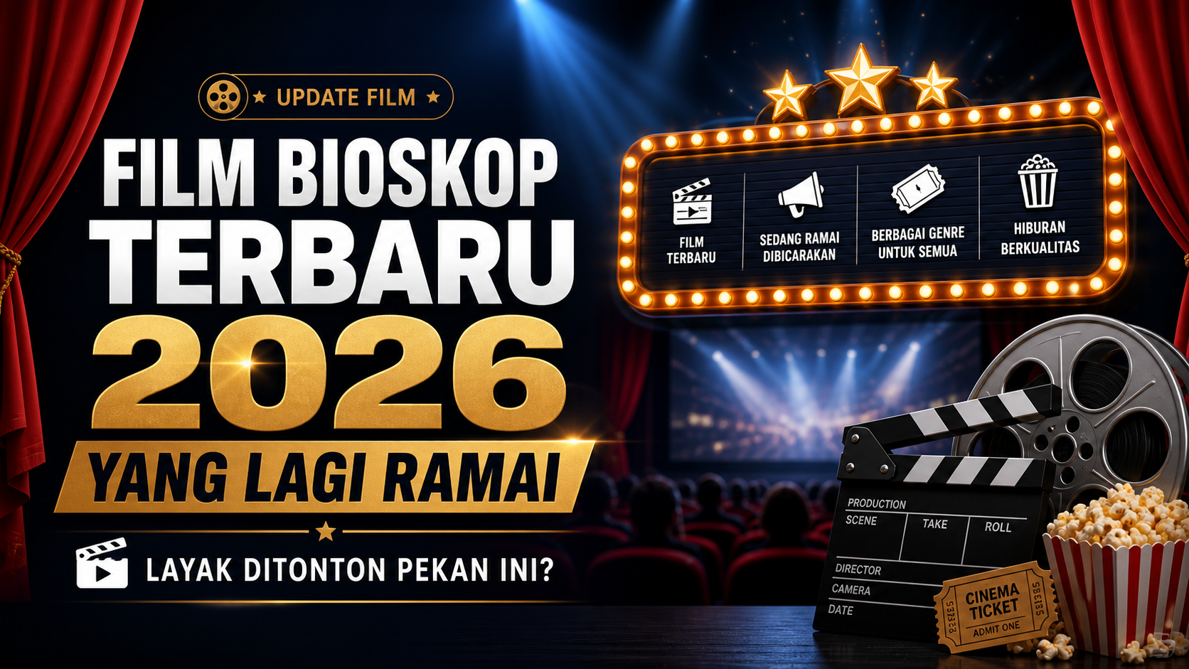 film - Film Bioskop Terbaru 2026 yang Lagi Ramai: Layak Ditonton Pekan Ini?