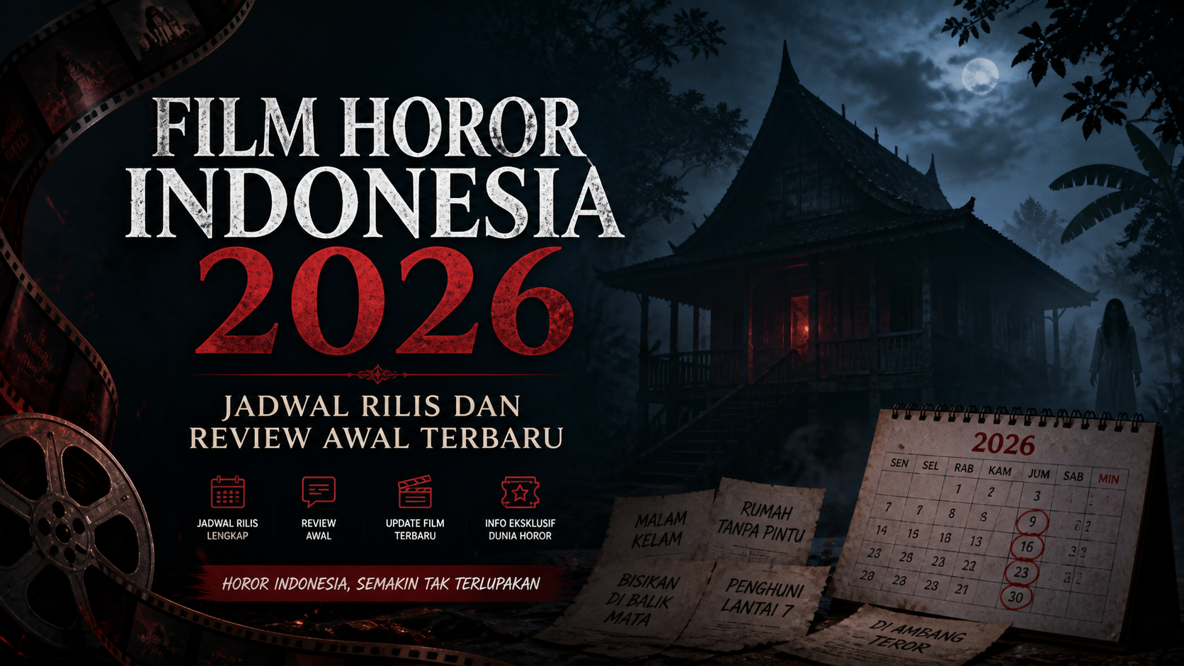 horor - Film Horor Indonesia 2026: Jadwal Rilis dan Review Awal Terbaru