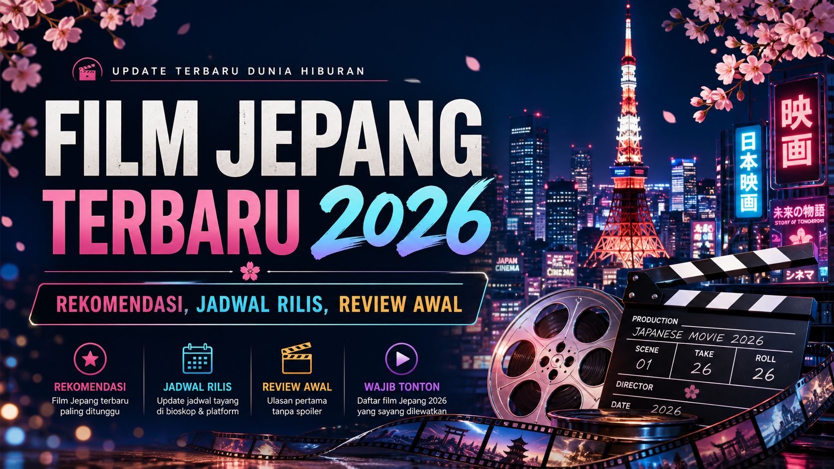 jepang - Film Jepang Terbaru 2026: Rekomendasi, Jadwal Rilis, Review Awal