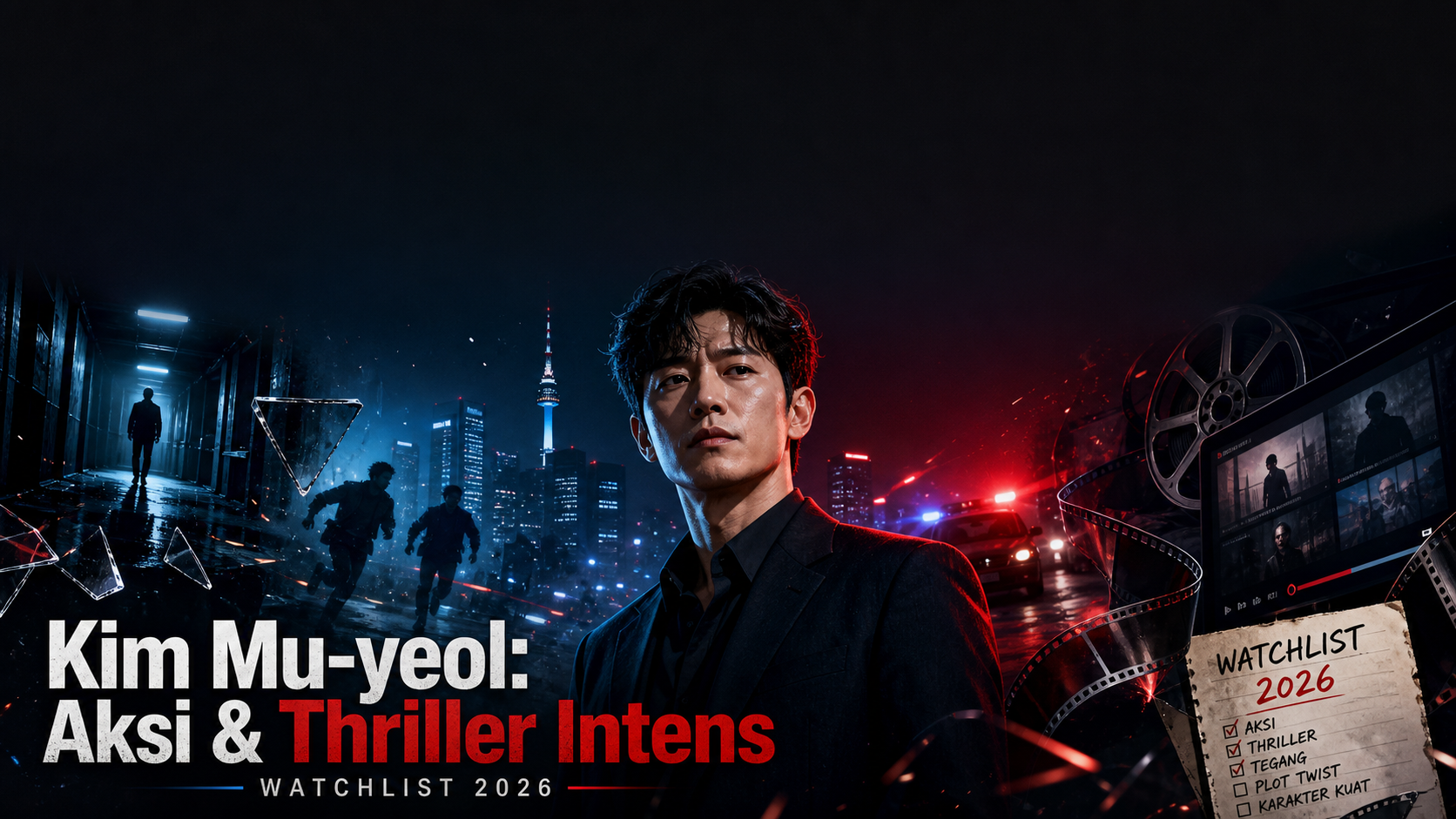 Kenapa Film dan Acara TV Kim Mu-yeol Paling Intens, dari Aksi ke Thriller Layak Masuk Watchlist 2026? - muyeol