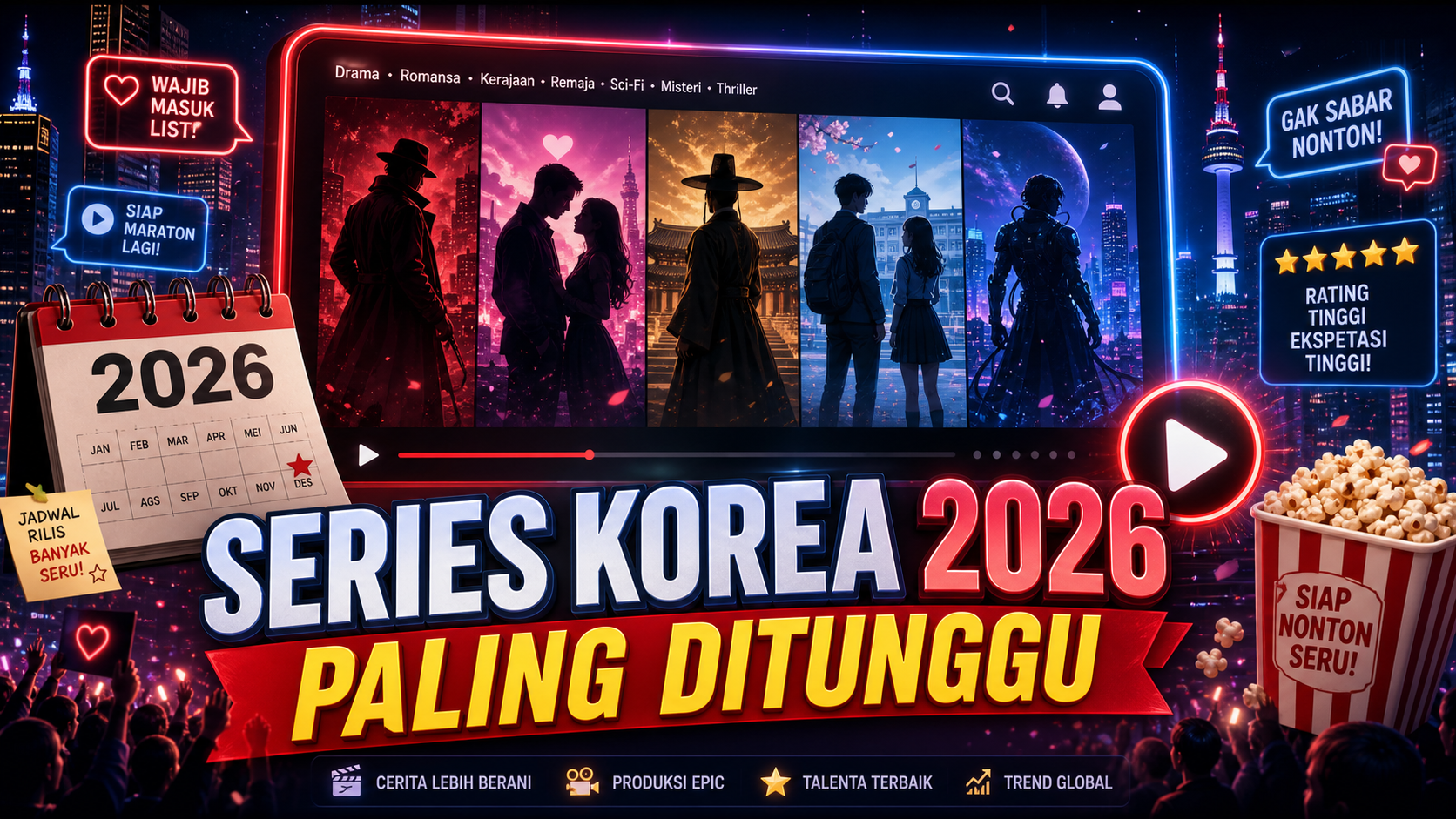 Kenapa Series Netflix Korea 2026 Banyak Ditunggu? - netflix