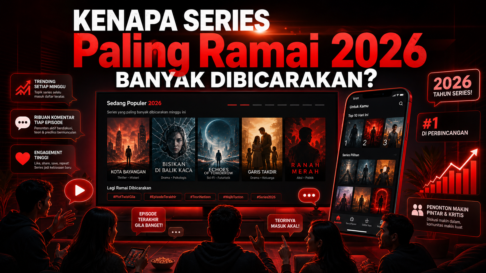 Kenapa Series Netflix Paling Ramai 2026 Banyak Dibicarakan? - netflix