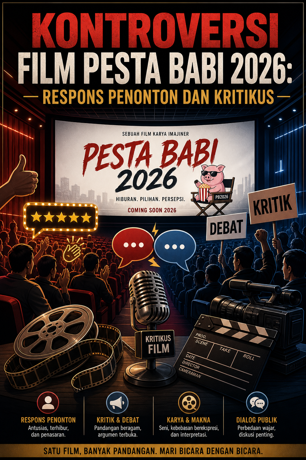 Kontroversi Film Pesta Babi 2026: Respons Penonton dan Kritikus - pesta