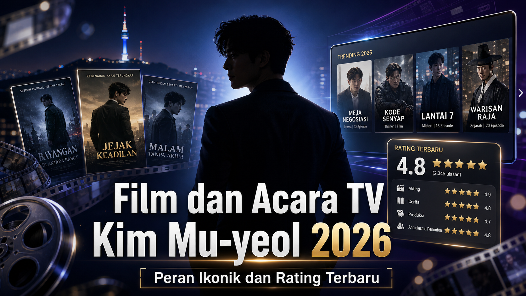 muyeol - Film dan Acara TV Kim Mu-yeol 2026: Peran Ikonik dan Rating Terbaru