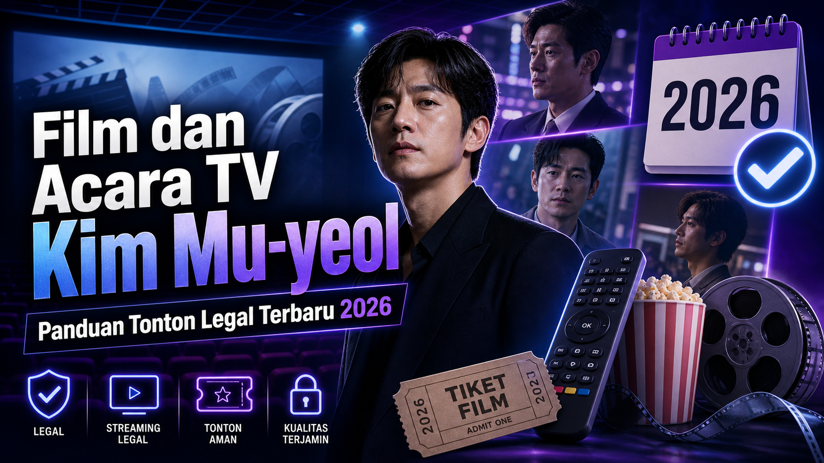 muyeol - Film dan Acara TV Kim Mu-yeol: Panduan Tonton Legal Terbaru 2026