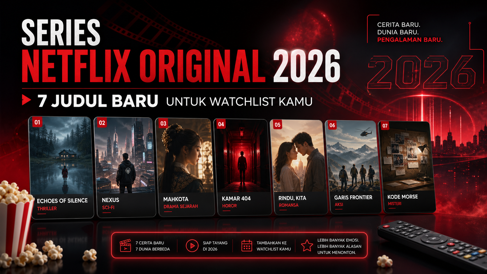 netflix - Series Netflix Original 2026: 7 Judul Baru untuk Watchlist Kamu