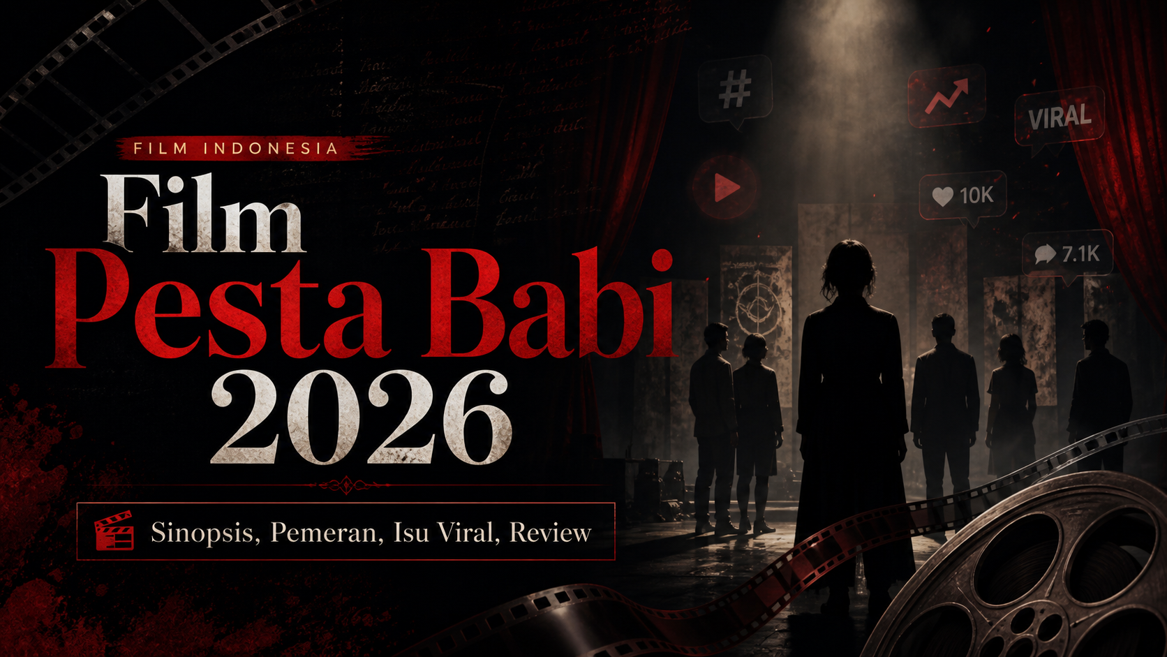 pesta - Film Pesta Babi 2026: Sinopsis, Pemeran, Isu Viral, Review