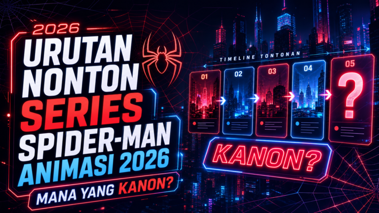 spiderman - Urutan Nonton Series Spider-Man Animasi 2026, Mana yang Kanon?