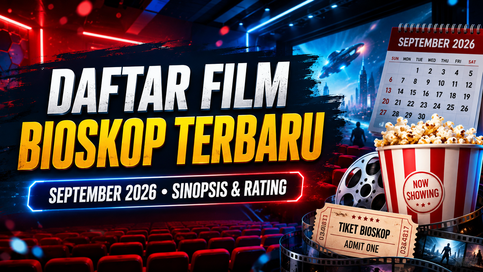 bioskop - Daftar Film Bioskop Terbaru September 2026, Sinopsis & Rating