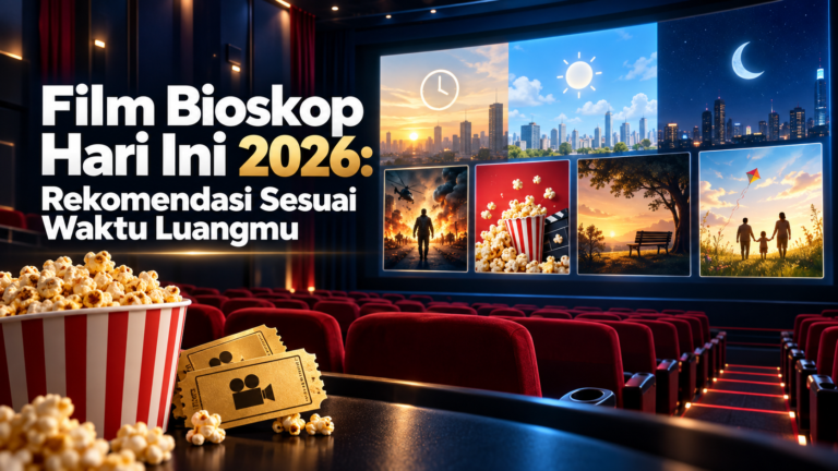 bioskop - Film Bioskop Hari Ini 2026: Rekomendasi Sesuai Waktu Luangmu