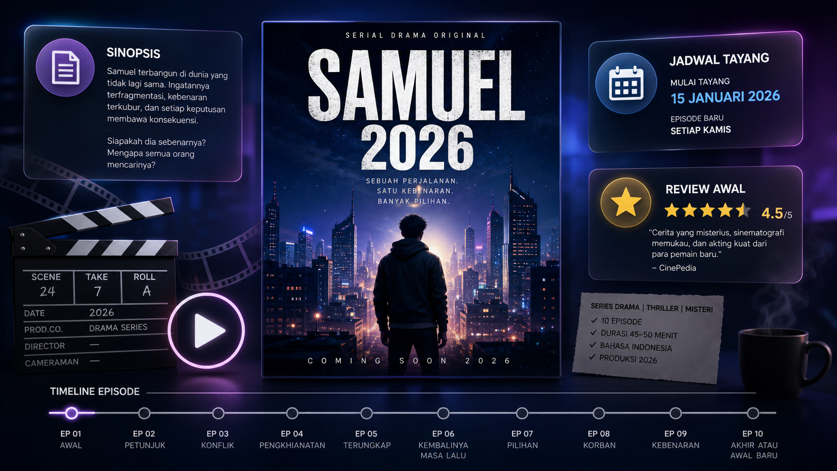 Series Samuel 2026: Sinopsis, Jadwal Tayang, dan Review Awal - samuel